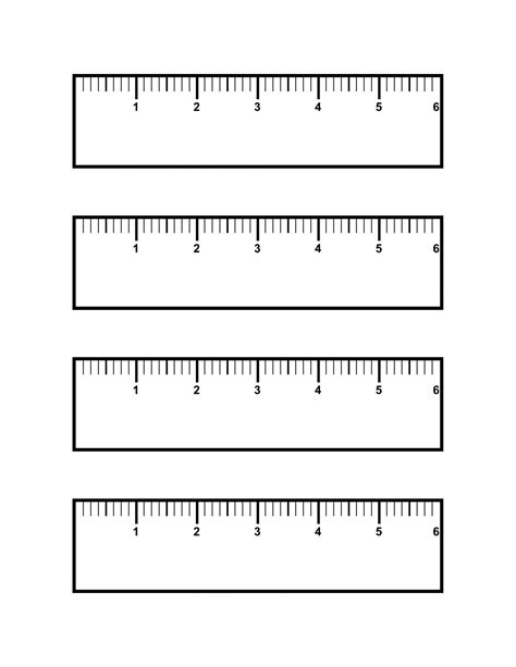 Printable Ruler Scale